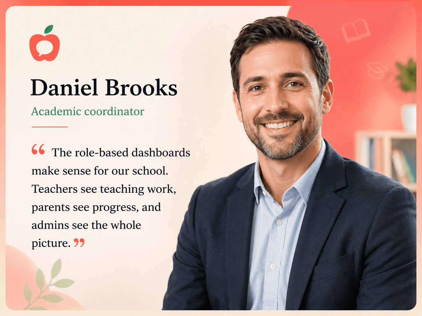 ClassCircle testimonial card